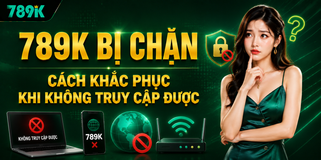789K Bị Chặn - Cách Khắc Phục Khi Không Truy Cập Được