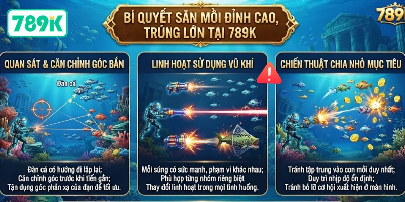 Bí quyết săn mồi đỉnh cao, trúng lớn tại 789K