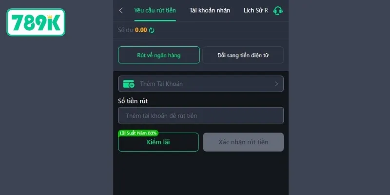 Rút Tiền 789K - Hướng Dẫn Từ A-Z Nhanh Chóng, An Toàn 2 Các hình thức rút tiền 789K tiện lợi, nhanh chóng