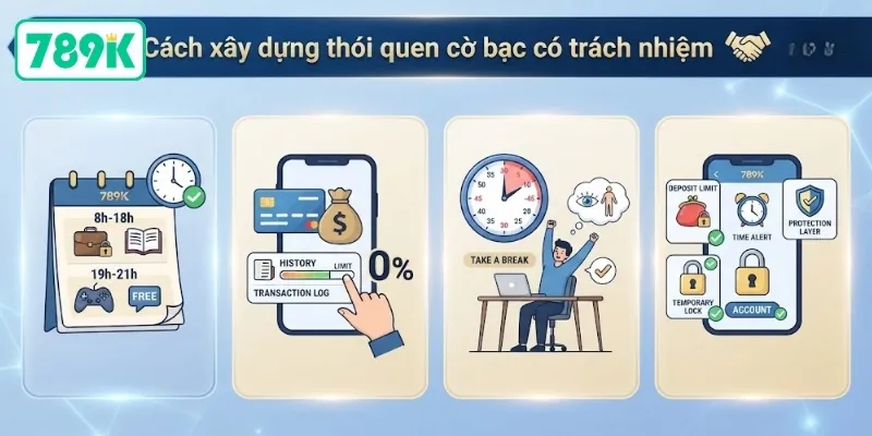 Cách hình thành thói quen cờ bạc có trách nhiệm