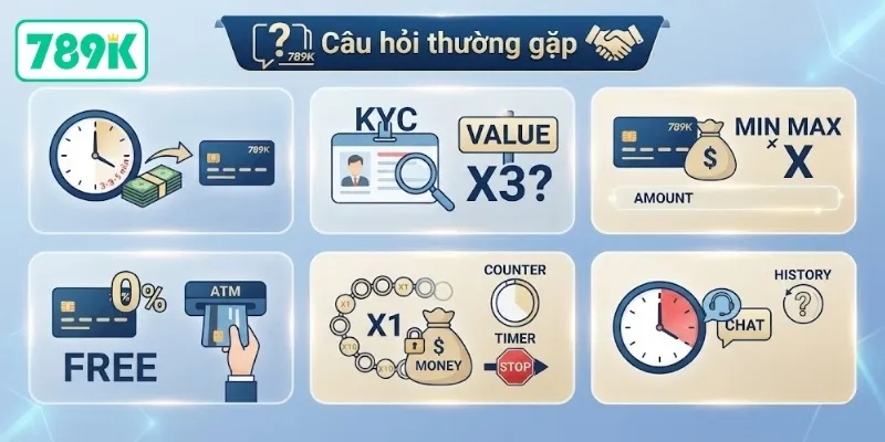 Rút Tiền 789K - Hướng Dẫn Từ A-Z Nhanh Chóng, An Toàn 7 Giải đáp các câu hỏi thường gặp về rút tiền 789K