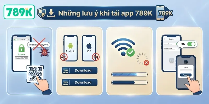 Những điều cần biết trước khi tải app 789K